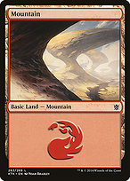 Mountain - Khans of Tarkir