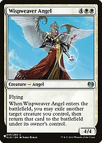 Wispweaver Angel - The List