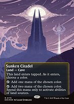 Sunken Citadel - Edge of Eternities: Stellar Sights - Galaxy Foil, Borderless