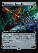Extinguisher Battleship - Edge of Eternities - Extended Art