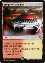 Temple of Triumph - Dominaria United Commander