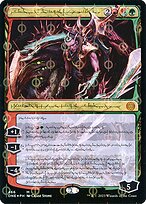 Lukka, Bound to Ruin - Phyrexia: All Will Be One - Step & Compleat, Showcase