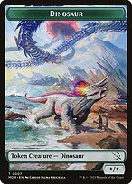 Dinosaur - March of the Machine Tokens