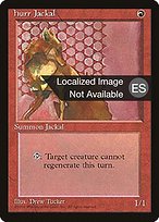 Chacal de Hurr (Hurr Jackal) - Fourth Edition Foreign Black Border