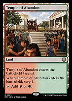 Temple of Abandon - Modern Horizons 3 Commander