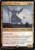 Iroas, God of Victory - The List