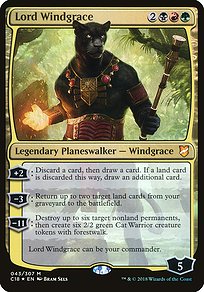 Lord Windgrace - Commander 2018 Oversized - Promo Foil