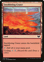 Smoldering Crater - Commander 2015