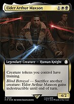 Elder Arthur Maxson - Fallout - Surge Foil, Extended Art