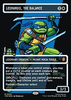 Leonardo, the Balance - Teenage Mutant Ninja Turtles Eternal - Surge Foil, Borderless