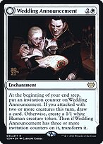 Wedding Announcement // Wedding Festivity - Innistrad: Crimson Vow Promos - Promo Foil