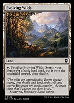 Evolving Wilds - Bloomburrow Commander