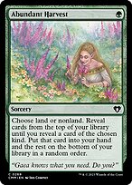 Abundant Harvest - Commander Masters