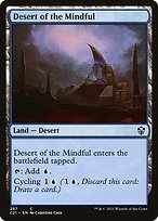 Desert of the Mindful - Commander 2021