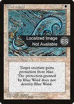 Blue Ward - Fourth Edition Foreign Black Border