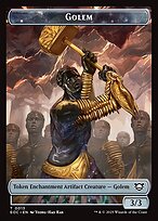 Golem - Edge of Eternities Commander Tokens