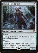 Ancient Stone Idol - March of the Machine Commander