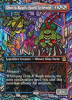 Don & Raph, Hard Science - Teenage Mutant Ninja Turtles - Borderless