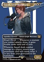 Squall, SeeD Mercenary - Final Fantasy - Surge Foil, Borderless