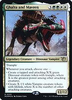 Ghalta and Mavren - March of the Machine Promos - Promo Foil