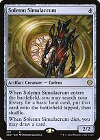 Solemn Simulacrum - Starter Commander Decks