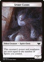 Spirit Cleric - Innistrad: Crimson Vow Tokens