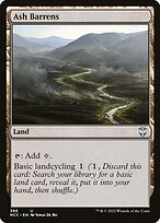 Ash Barrens - New Capenna Commander