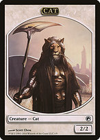 Cat - Scars of Mirrodin Tokens