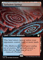 Turbulent Springs - Secrets of Strixhaven Commander - Extended Art
