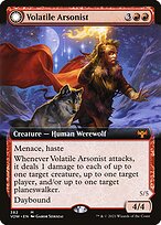 Volatile Arsonist // Dire-Strain Anarchist - Innistrad: Crimson Vow