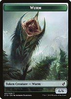 Wurm - Commander 2019 Tokens