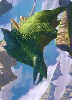 Yasharn, Implacable Earth - Zendikar Rising Art Series - Borderless