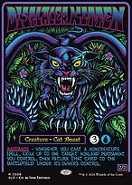 Displacer Kitten - Secret Lair Drop - Borderless