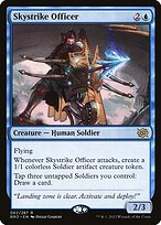 Skystrike Officer - The Brothers' War Promos