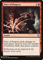 Price of Progress - The List