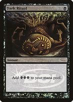 Dark Ritual - Judge Gift Cards 2009 - Promo Foil