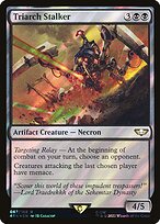 Triarch Stalker - Warhammer 40,000 Commander - Surge Foil