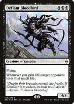 Defiant Bloodlord - Battle for Zendikar Promos - Promo Foil