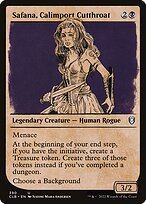 Safana, Calimport Cutthroat - Commander Legends: Battle for Baldur's Gate - Showcase