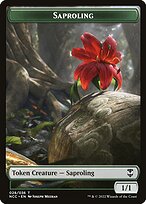 Saproling - New Capenna Commander Tokens