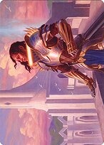 Tazri, Beacon of Unity - Zendikar Rising Art Series - Borderless