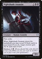 Nightshade Assassin - Commander 2019