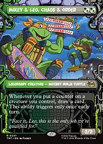 Mikey & Leo, Chaos & Order - Teenage Mutant Ninja Turtles - Showcase