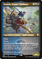 Nymris, Oona's Trickster - Commander Legends - Etched Foil