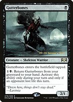 Gutterbones - Ravnica Allegiance Promos - Promo Foil