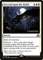 Descend upon the Sinful - Shadows over Innistrad Promos - Promo Foil