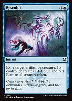 Resculpt - Secrets of Strixhaven Commander
