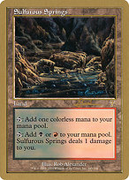 Sulfurous Springs - World Championship Decks 2001