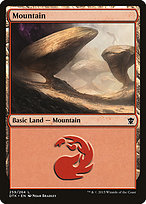 Mountain - Dragons of Tarkir