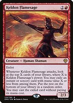Keldon Flamesage - Dominaria United Promos